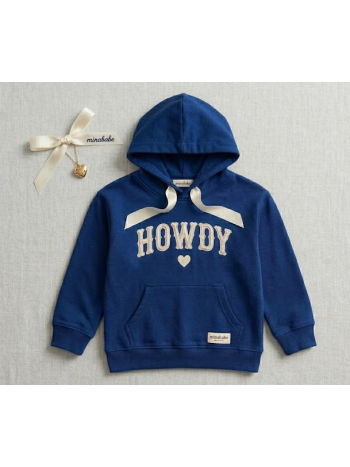 Howdy Cowgirl Blue Hoodie for Women | Cute Western Aesthetic Hoodie