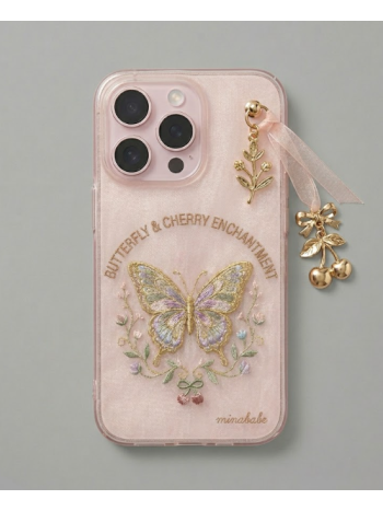 The Divine Finesse "Cherry-Bow" Coquette Case: Mina Adorable Finesse for iPhone